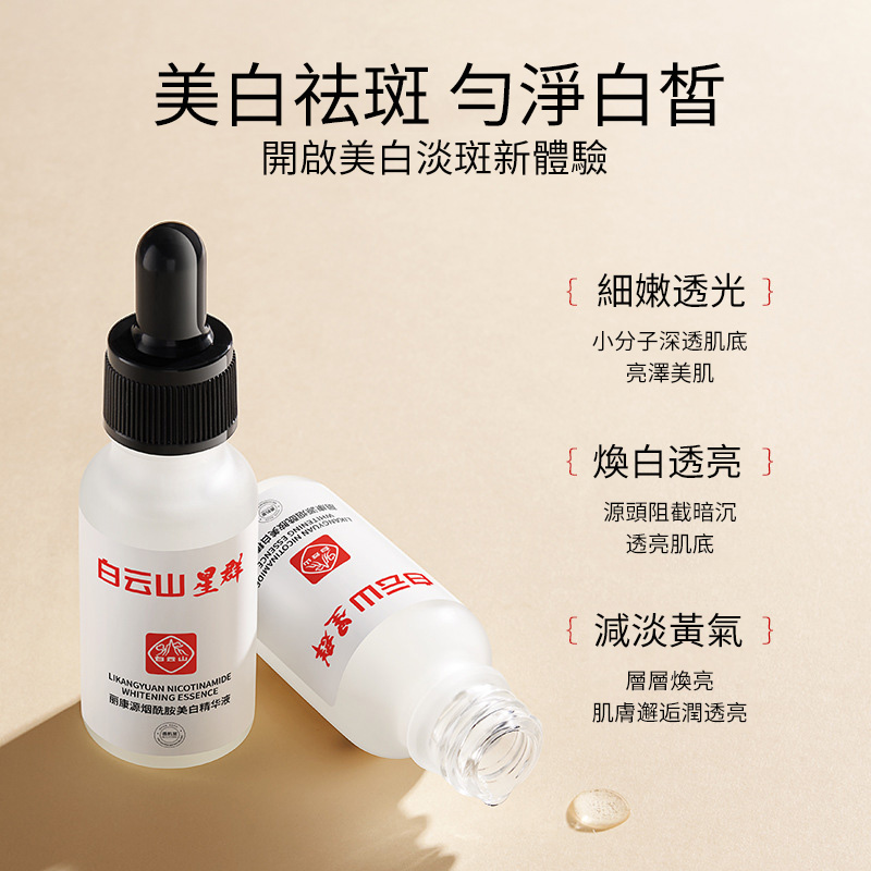 【28天告別斑點】煙酰胺美白淡斑精華液 雙重褪黑成分淡化黑色素美白祛斑 自帶保濕因子長效滋養提亮肌膚 【28天告別斑點】煙酰胺美白淡斑精華液 雙重褪黑成分淡化黑色素美白祛斑 自帶保濕因子長效滋養提亮肌膚